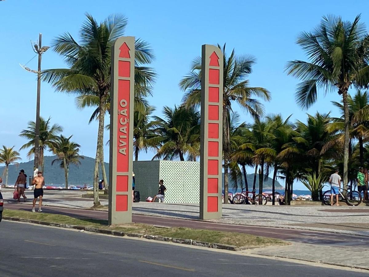 Praia Grande - Aviacao - Apto Estudio - 200 Mts Da Praia Esterno foto