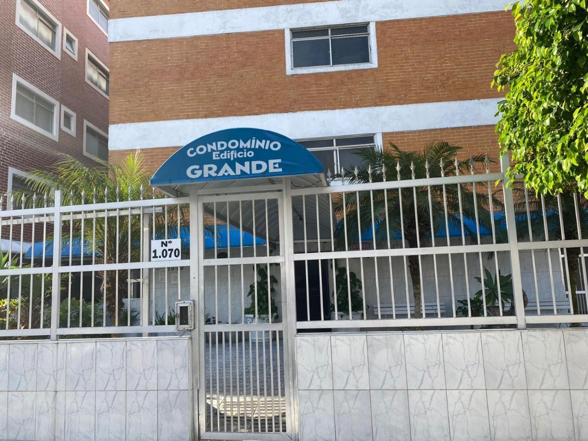 Praia Grande - Aviacao - Apto Estudio - 200 Mts Da Praia Esterno foto